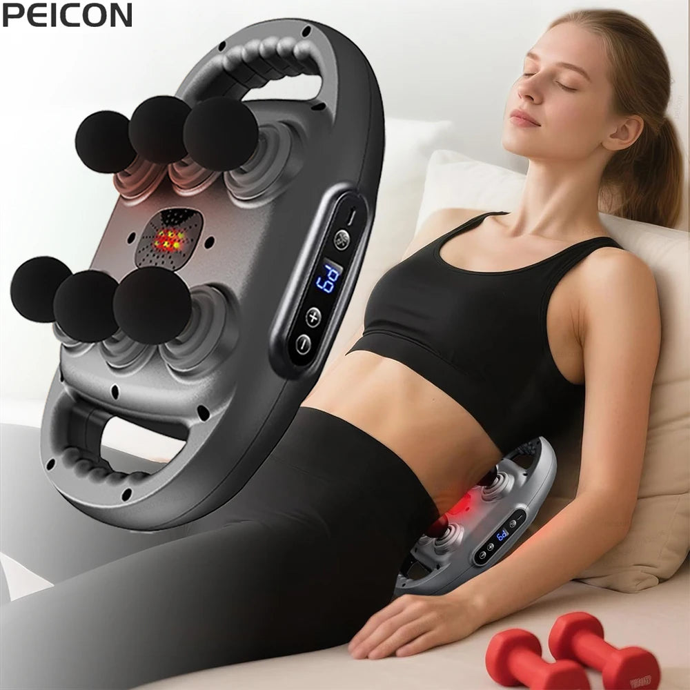 High-Frequency Six-Head Fascia Gun