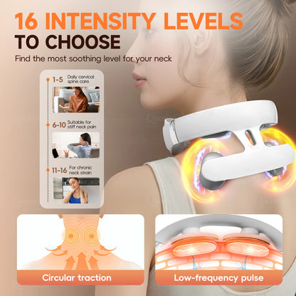 4D Smart Heating Neck Massager