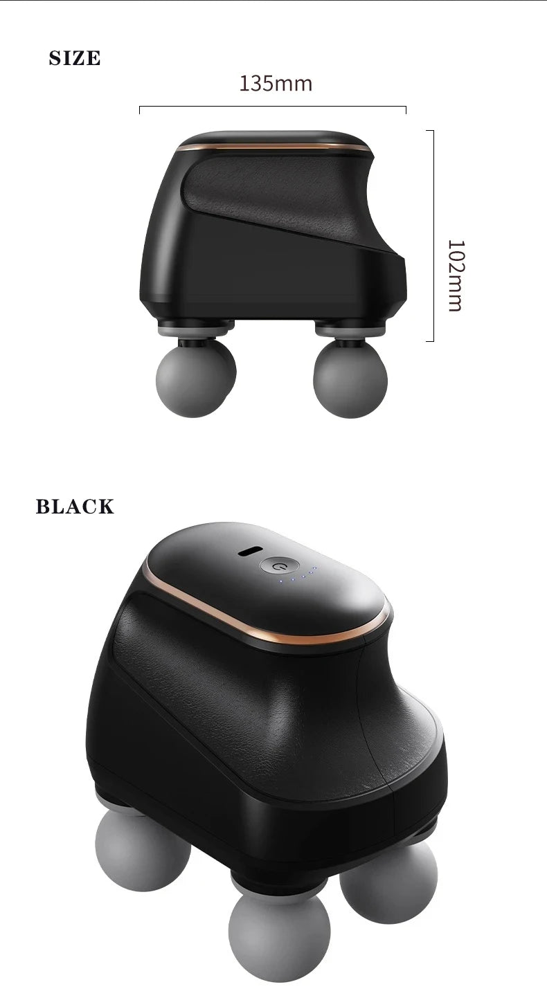 Portable Four-Head Fascia Gun
