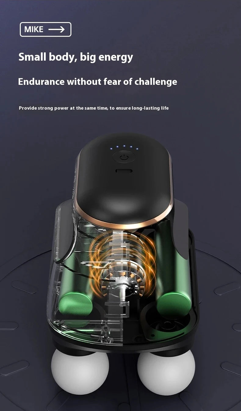 Portable Four-Head Fascia Gun